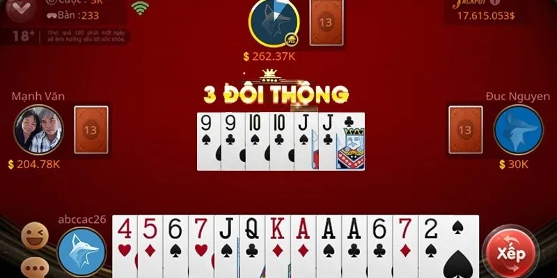 Cách chặt bài trong game Tiến lên miền Nam